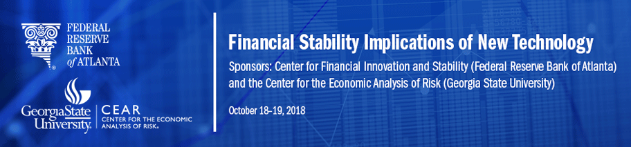 Banner image for Financial Stability Implications of New Technology conference
